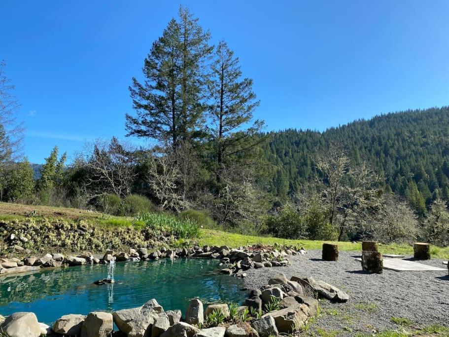 Avenue Of The Giants Caraway Cottage Miranda Екстер'єр фото